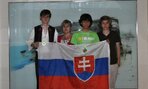 foto 2. slovenska delegacia na inepo 2013 istanbul turecko - Lukáš Jánošík študent Gymnázia Ľ. Š. Trenčín (prvý zľava)