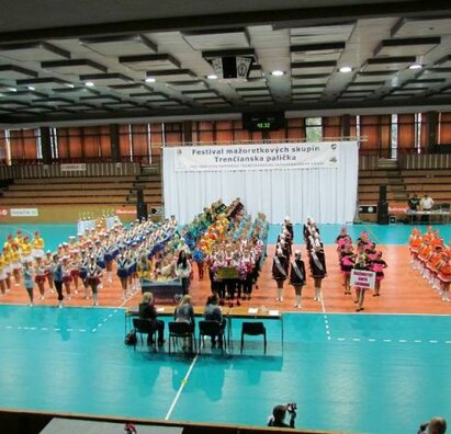 Výsledky z festivalu mažoretkových skupín - Trenčianska palička