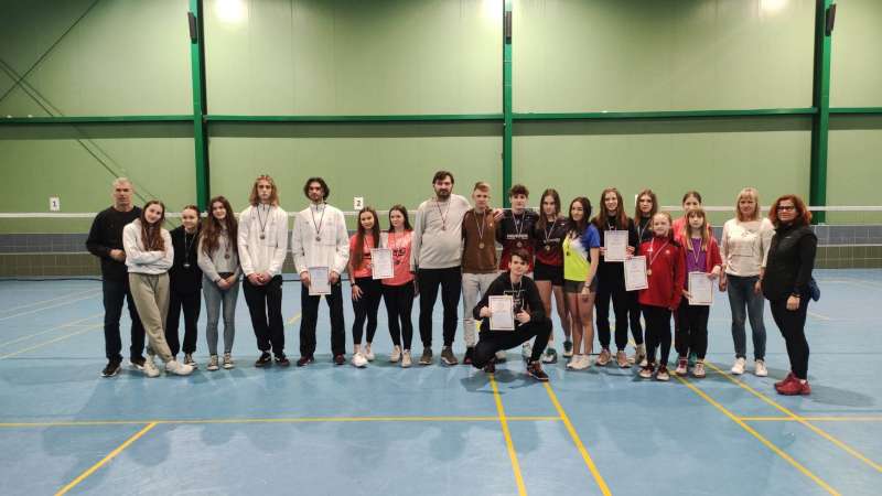 Výsledková listina KK bedminton ZŠ + SŠ - 19.4.2023