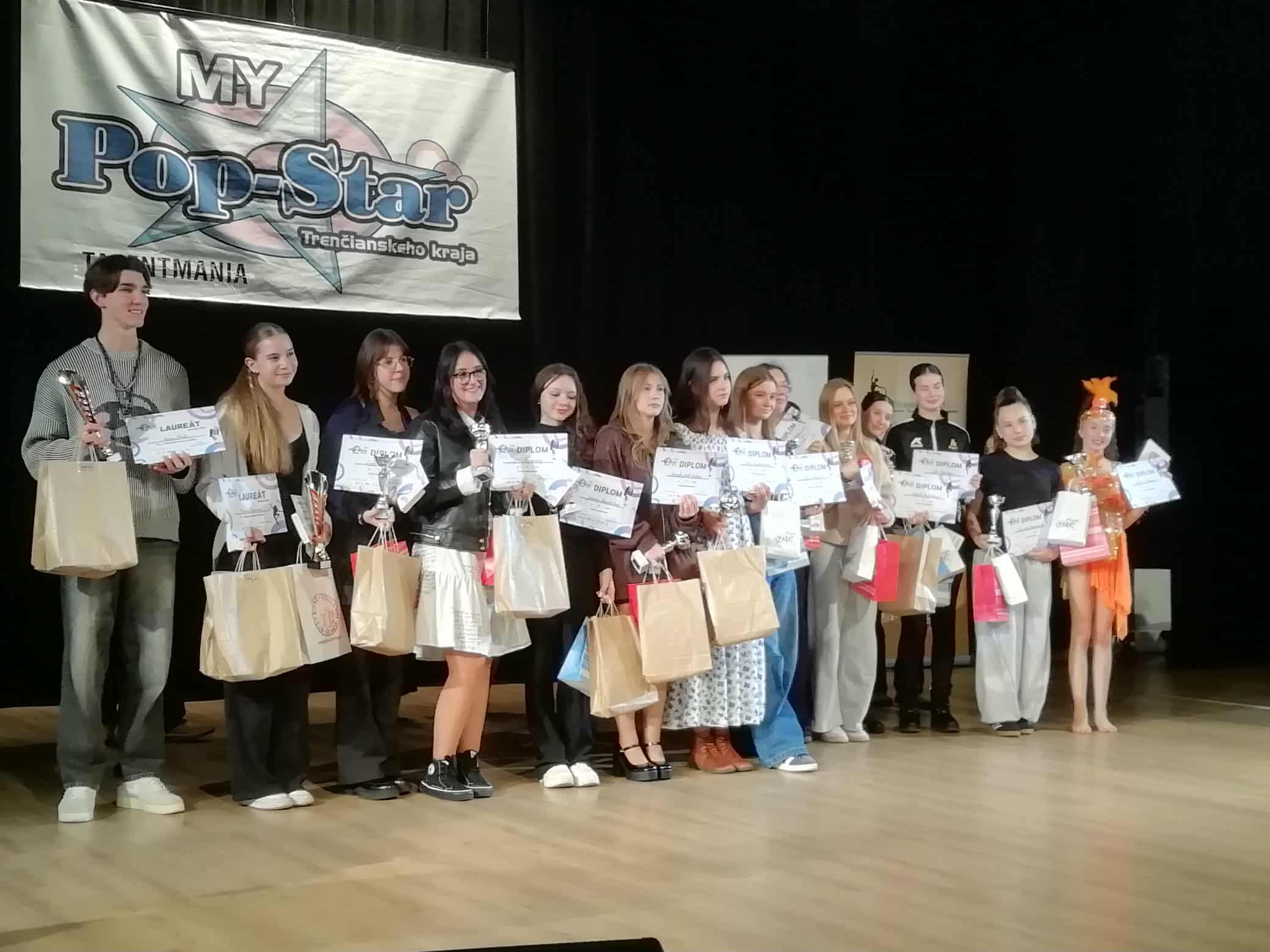 VÝSLEDKOVÁ LISTINA - POPSTAR/TALENTMÁNIA 2025